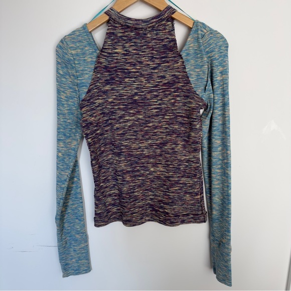 NWT Free People | Cold Shoulder Knit Top – Size Large – We The Free - Picture 5 of 6